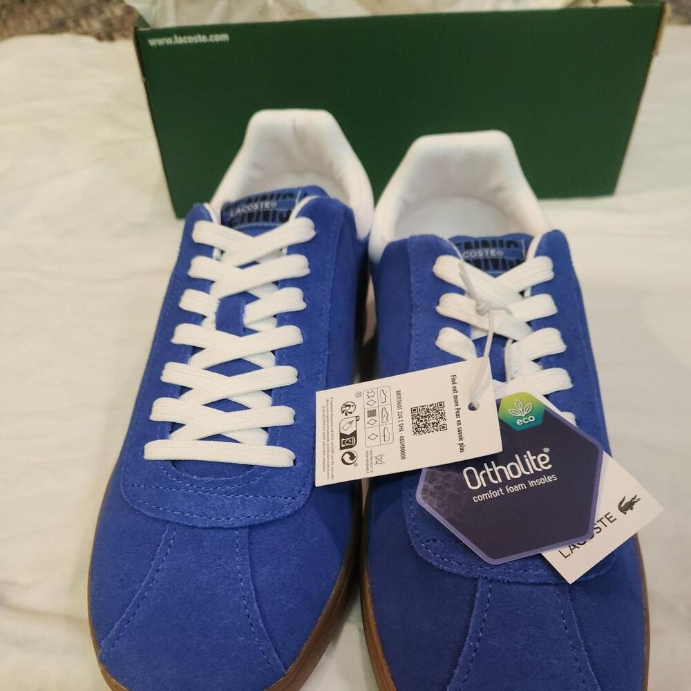 Lacoste Men's Blue Trainers